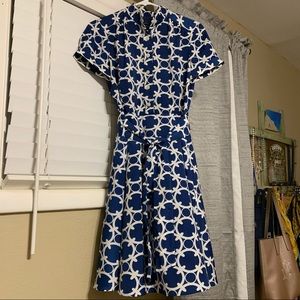 Ann Taylor Mandarin Collar Dress